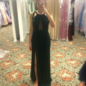 Emerald Green prom dress